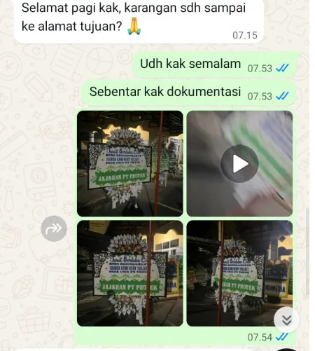 Pengiriman Papan Bunga Selamat Wonoyoso Pituruh