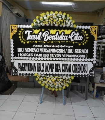 Papan Bunga di Wonoyoso Pituruh